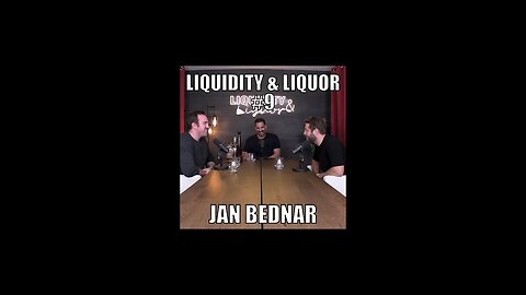 New podcast with Jan Bednar is now live on all platforms! @liquidityandliquor