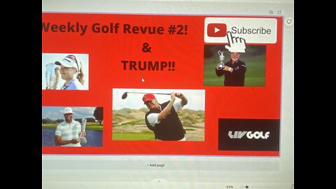 Weekly golf revue with Tom Gillis