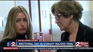 Emotional day of testimony in murder trial
