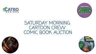 SATURDAY MORNING CARTOON CREW COMIC BOOK AUCTION ON THE CHEAP $$