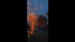 Epic fail: Phantom firework tube instantly explodes