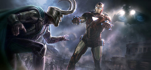 The Avengers vs Loki