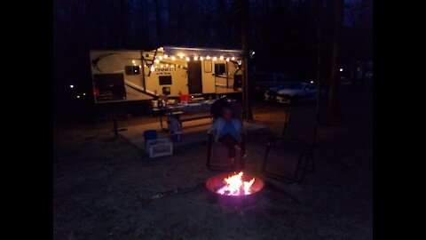 Camping With a Friend at Chickasaw State Park (Dec 2020)