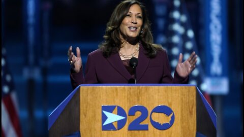 Senator Kamala Harris formally accepts party's nomination for VP