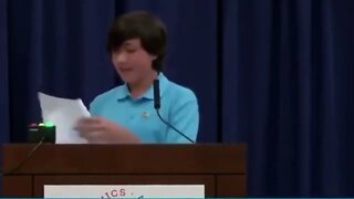 Teenager Exposes Woke School Board, Renders Them Speechless In Five Minute Mic Drop Speech
