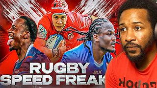 THE FASTEST RUGBY PLAYERS SHOWING OFF THEIR FREAKISH SPEED & AGILITY | REACTION!
