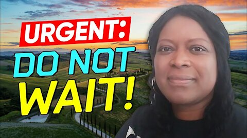 Urgent! Don't Wait ❌ (Prophetic Warning: There is Little Time Left 2 Reserve Your Seat in Heaven!)