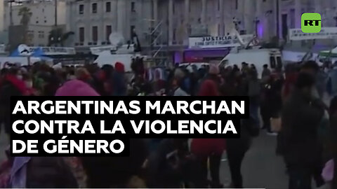 "Ni una menos": Argentinas marchan contra la violencia de género