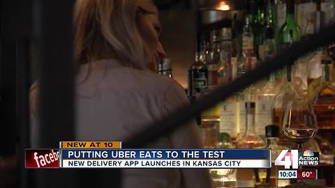 UberEATS food delivery service arrives in KC