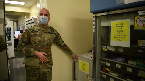 B-Roll U.S. Army Health Center-Vicenza Prepares for COVID-19 Vaccine