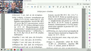 1 Timóteo 2:12 é homem ou marido intercambialidade de significados das palavras