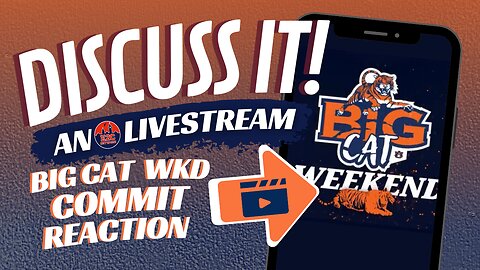 LIVE | Big Cat Weekend Reaction for Auburn Football | COMMITS AND FLIPS