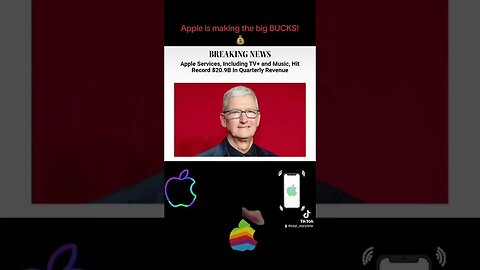 Apple is making the big BUCKS! 💰 #shorts #youtubeshorts #apple #money