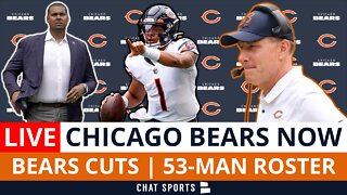 Chicago Bears Live: Initial Bears Roster Cuts & 53-Man Roster Finalized | Bears News Today