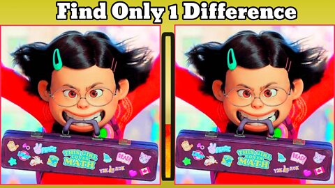 Turning Red ~ Hard Find The Difference | 100%Fail | Spot The Difference