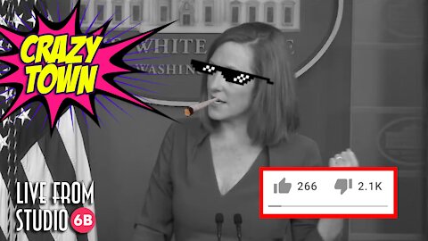 Did Jen Psaki GET HIGH Before the Press Briefing?! (Crazy Town)