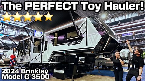 Is this THE BEST Fifth Wheel Toy Hauler Ever Made? 2024 Brinkley Model G 3500