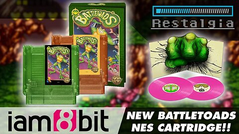 Battletoads NES Legacy Cartridge Collection AND Vinyl Records Available NOW!! Check this out!!