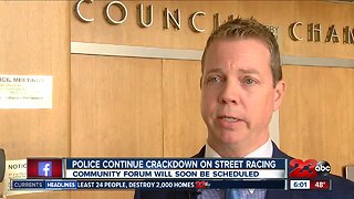 Police, City officials planning a community forum about street racing