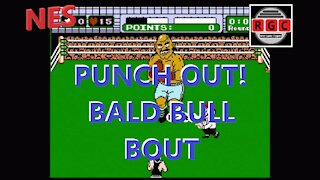 Punch Out - Bald Bull Fight - Retro Game Clipping