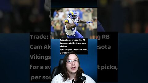 Rams Trade Cam Akers to Minnesota for a Swap of 2026 picks!