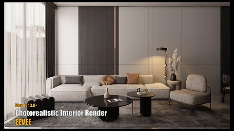 How to Create Realistic Interior Lighting and Rendeing in Blender 3.0+ Eevee