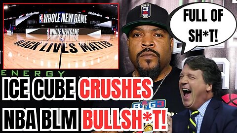 Ice Cube, Tucker Carlson DUNK On NBA's FAKE Black Lives Matter Support?! OWNS Adam Silver!