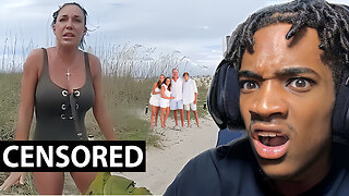 WOMAN ARRESTED For PLAYING WlTH HERSELF On The Beach! | Vince Reacts