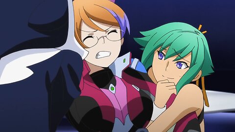 Aquarion Evol - Mix and Andy merging