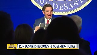 Ron DeSantis becomes Florida governor today