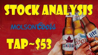 Stock Analysis | Molson Coors (TAP) | MORE BEER!!!
