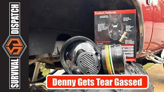 Survival & Prepper Gear: NB100 Tactical Mask Vs Tear Gas