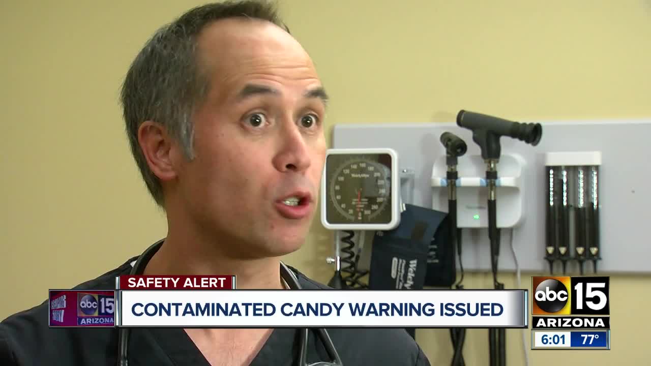 Health officials discuss latest contaminated candy warnings