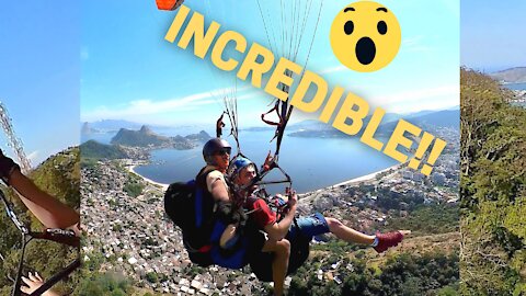 INCREDIBLE I FREE FLY l PARAGLAIDER