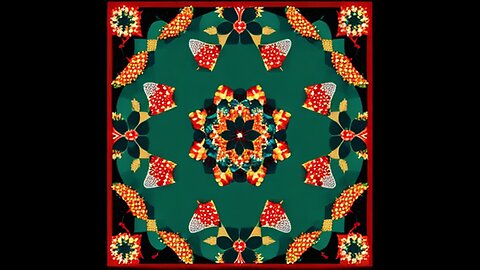 AI art: quilt pattern