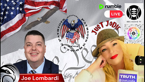 🎙️LIVE AT 11AM EST! Just Jodie featuring Joe Lombardi IRON HAWK FINANCIAL!