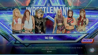 WWE WrestleMania 39 Trish Stratus, Lita, & Becky Lynch vs Damage CTRL