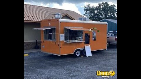 2014 - 18' Commercial Mobile Kitchen Unit | Used Food Vending Trailer for Sale in Pennsylvania