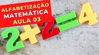 AULA 3 - ALFABETIZAÇÃO DE ADULTOS - MATEMÁTICA