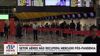 Setor aéreo brasileiro não recupera mercado pós-pandemia da Covid-19