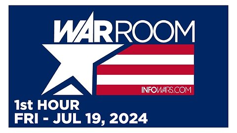 WAR ROOM [1 of 3] Friday 7/19/24 • BEST RNC CONVENTION EVER - News, Reports & Analysis • Infowars