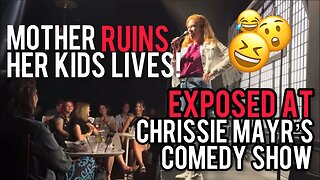 HILARIOUS Crowd Moment! Stand Up Comedian Chrissie Mayr at Tiff's Comedy Club in New Jersey! Heckler