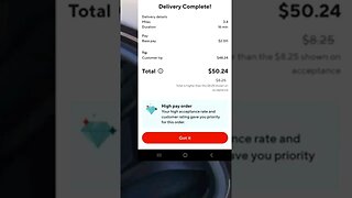 $50 catering tip #doordash