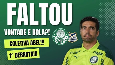 PALMEIRAS PERDE PRO AGUA SANTA | PARMERADA? | COLETIVA ABEL | RESOLVER EM CASA!!!