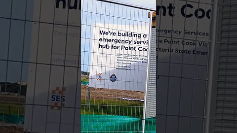 Point Cook VicPol & SES New Facility under construction. There goes the Neighborhood