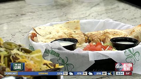 How to make Buffalo Chicken Quesadilla Beef O'Brady's style