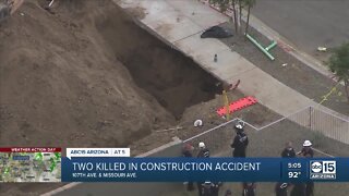 Two killed in construction accident in Glendale
