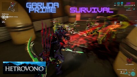 [Warframe] Garuda Prime Survival