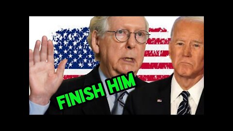 Experienced Republican congressman Mitch McConnell WIPES THE Floor with Forgetful Joe Biden