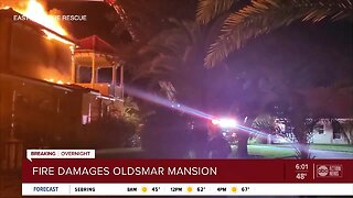 Fire destroys million-dollar home in Oldsmar, cause under investigation